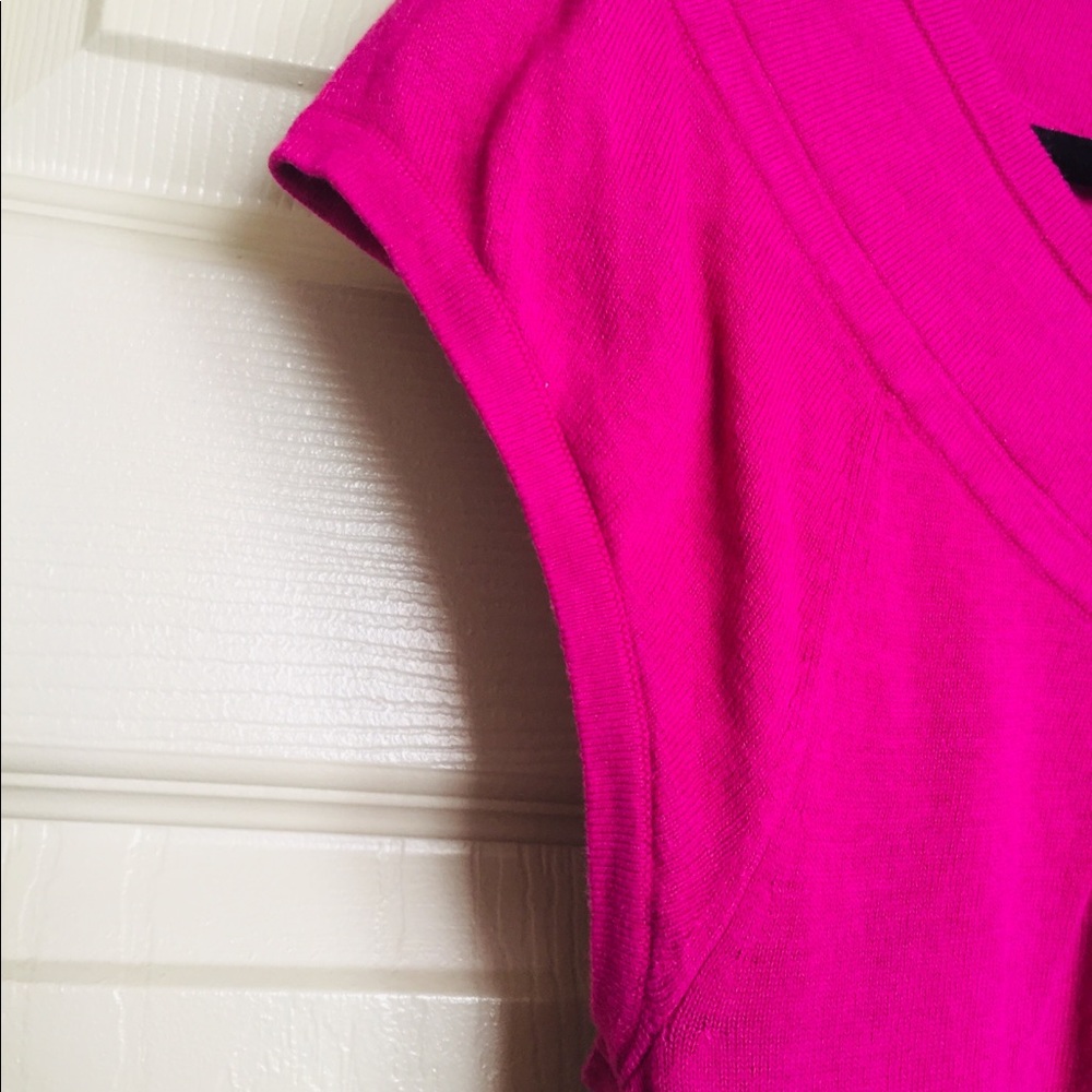 Banana Republic Rose Pink Knit Top. Size L - Picture 4 of 4